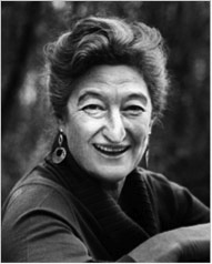 MoMA Architecture and Design curator Mildred Constantine (American, 1913–2008) in 1972. Courtesy The New York Times
