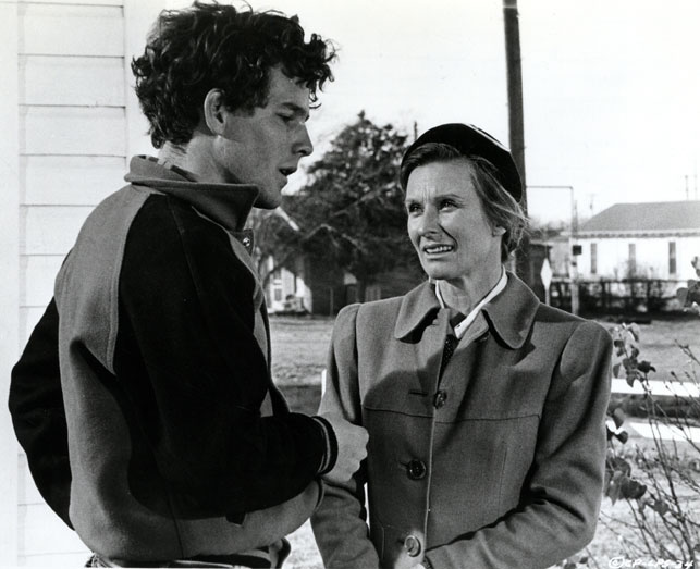 Timothy Bottoms and Cloris Leachman in The Last Picture Show. 1971. USA. Directed by Peter Bogdanovich