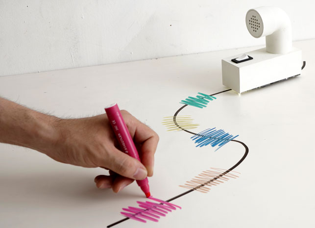 Yuri Suzuki (Japanese, b. 1980). Colour Chaser. 2010–13. Plastic and electronics components, 1 15/16 × 5 1/16 × 5 1/16" (5 × 12.8 × 12.8 cm). Gift of the designer