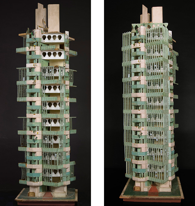Left: Before treatment; Right: During treatment