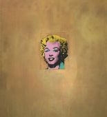 Andy Warhol. Gold Marilyn Monroe. 1962. Silkscreen ink on synthetic polymer paint on canvas, 6' 11 1/4" x 57" (211.4 x 144.7 cm). Gift of Philip Johnson. © 2010 Andy Warhol Foundation for the Visual Arts / Artists Rights Society (ARS), New York 