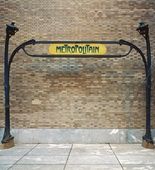 Hector Guimard
Entrance Gate to Paris Subway (Métropolitain) Station
Paris, France. c. 1900