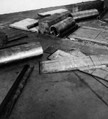 Richard Serra
(American, born 1939)
Cutting Device: Base Plate Measure
1969