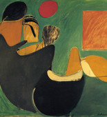 Oil on fiberboard
48 x 48" (121.9 x 121.9 cm)
Smithsonian American Art Museum, Washington D.C
Gift from the Vincent Melzac Collection 
© 2011 The Willem de Kooning Foundation / Artists Rights Society (ARS), New York
