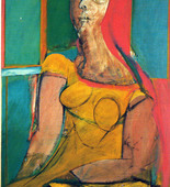 Oil and  charcoal on fiberboard
46 1/8 x 27 5/8" (117.2 x 70.2 cm)
Hirshhorn Museum and Sculpture Garden, Smithsonian Institution, Washington D.C
Gift from Joseph H. Hirshhorn Foundation, 1966 F 
© 2011 The Willem de Kooning Foundation / Artists Rights Society (ARS), New York
