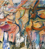 Oil and charcoal on canvas
40x 50" (101.6 x 127 cm)
Private Collection
© 2011 The Willem de Kooning Foundation / Artists Rights Society (ARS), New York