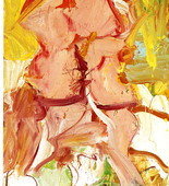 Oil and charcoal on wood
80 x 36" (203.2 x 91.4 cm) 
Hirshhorn Museum and Sculpture Garden, Smithsonian Institution, Washington.  
Gift of Joseph H. Hirshhorn, 1966 
© 2011 The Willem de Kooning Foundation / Artists Rights Society (ARS), New York