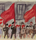 Watercolor and pencil on graph paper
4 1/8 x 6 3/8" (10.5 x 16.2 cm)
Gift of Abby Aldrich Rockefeller