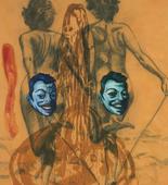 David Salle, Muscular Paper, 1985