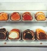 Tartines
Date: 1964
Medium: Plaster painted with tempera, on porcelain plates, glass and metal case; 24 tartines in case
Dimensions: 15 1/4 x 32 1/4 x 17 3/4" (38.7 x 81.9 x 45.1 cm)
Credit Line: Collection Martin Z. Margulies
