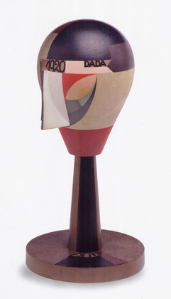 Sophie Taeuber-Arp. <em>Untitled (Dada Head)</em>. 1920. Oil on turned wood, h. 11 9/16" (29.4 cm). Centre Pompidou, Mus&eacute;e national d'art moderne-Centre de cr&eacute;ation industrielle, Paris. Purchase, 2003. CNAC/MNAM/Dist. R&eacute;union des Mus&eacute;es Nationaux/Art Resource, NY. &copy; 2006 Sophie Taeuber-Arp/Artists Rights Society (ARS), New York/VG Bild-Kunst, Bon