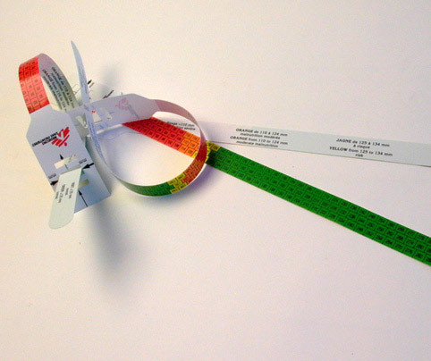 circumference of teenage upper arm