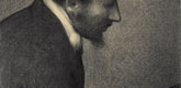 <i>Aman-Jean.</i> c. 1882&ndash;83. Cont&eacute; crayon on paper. 24 1/2 x 18 3/4" (62.2 x 47.6 cm). The Metropolitan Museum of Art, New York. Bequest of Stephen C. Clark, 1960 (61.101.16). &copy; 1989 The Metropolitan Museum of Art