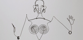 Alexander Calder. <i>Josephine Baker (III).</i> c. 1927. Steel wire. The Museum of Modern Art. Gift of the artist. &copy; 2007 Estate of Alexander Calder/Artists Rights Society (ARS), New York