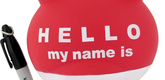 Paul Budnitz, Tristan Eaton, and Huck Gee. <i>"Hello My Name Is" Dunny</i>. 2006. Vinyl, 8 x 5 x 5 1/4" (20.3 x 12.7 x 13.3 cm). The Museum of Modern Art, New York. Gift of the manufacturer. &copy; 2007 Kidrobot