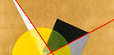 L&agrave;szl&ograve; Moholy&ndash;Nagy. <i> Yellow Circle </i> 1921. Oil on canvas. Gift of The Riklis Collection of McCrory Corporation &copy; 2008 Artists Rights Society (ARS), New York/VG Bild&ndash;Kunst, Bonn