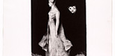 Odilon Redon. <i>The Haunting.</i> 1893, published 1894. Lithograph on chine appliqu&eacute;. Composition: 14 5/16 x 8&nbsp;15/16" (36.3 x 22.7 cm), Sheet: 24 13/16 x 17 11/16" (63 x 44.9 cm). Publisher: probably the artist, Paris. Printer: L&eacute;on Monrocq, Paris. Edition: 50. Gift of The Ian Woodner Family Collection