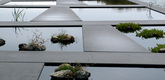 Detail of Water Garden, Bordeaux Botanical Garden. La Bastide, Bordeaux, France. 2000&ndash;02. Catherine Mosbach, Mosbach Paysagistes, Paris, France. Photo: C. Mosbach/Mosbach Paysagistes