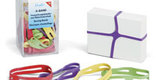Unknown designer. <i>111. X-shaped Rubber Bands.</i> c. 1995. Synthetic rubber. Manufacturer: Mahakit Rubber Co. Ltd., Thailand. Gift of the supplier, Laufer AC, Germany
