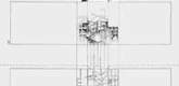 Bernard Tschumi. <i>The Manhattan Transcripts, Episode 2: The Street (Border Crossing)</i> (detail). 1978. Ink, charcoal, graphite, cut-and-pasted photographic reproductions, Letraset type, and color pencil on tracing paper, 24" x 32' 2" (61 x 980.4 cm). The Museum of Modern Art, New York. Purchase and partial gift of the architect in honor of Lily Auchincloss