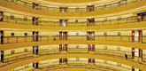 Andreas Gursky. <i>Shanghai</i>. 2000. Chromogenic color print, 9' 11 5/16" x 6' 9 1/2" (280 x 200 cm). Lent by the artist, courtesy Matthew Marks Gallery, New York, and Monika Sprüth Galerie, Cologne. &copy; 2001 Andreas Gursky