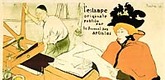 Henri de Toulouse-Lautrec. <i>Cover for the portfolio L'Estampe originale (The Original Print)</i>. 1893. Lithograph, 22 1/4 x 25 11/16" (56.5 x 65.2 cm). Publisher: Editions du Journal des artistes, Paris. Printer: Edward Ancourt, Paris. Edition: 100. The Museum of Modern Art, New York. Grace M. Mayer Bequest