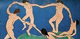 Henri Matisse. <i>Dance (I)</i>.1909. Oil on canvas, 8' 6 1/2" x 12' 9 1/2" (259.7 x 390.1 cm). The Museum of Modern Art, N.Y. Gift of Nelson A. Rockefeller in honor of Alfred H. Barr, Jr. Photo &copy; 1999 The Museum of Modern Art, N.Y. ©: 1999 Succession H. Matisse/Artists Rights Society (ARS), N.Y.