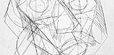 Alberto Giacometti. <i>Cubist Head</i>. 1933. Engraving. 12 1/16 x 10 1/8" (30.9 x 25.7 cm). The Museum of Modern Art, New York. Gift of Stanley W. Hayter, 1968