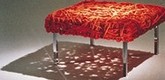 Fernando and Umberto Campana. <i>Chair</i>. 1993. Steel and cotton rope. Mfr. by Edra, Italy.