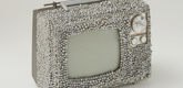 Nam June Paik and Otto Piene. <i>Untitled.</i> 1968. Manipulated television set and plastic pearls, 9 x 13 x 10" (22.9 x 33 x 25.4 cm). Gift of The Junior Associates of The Museum of Modern Art, New York, The Greenwich Collection Ltd. Fund, and gift of Margot Ernst. &copy; 2003 The Museum of Modern Art. Photo: Thomas Griesel