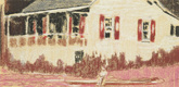 Peter Doig. <i>Camp Forestia.</i> 1996. Pastel on paper, 7 7/8 x 9 1/2" (20 x 24.1 cm). The Museum of Modern Art. The Judith Rothschild Foundation Contemporary Drawings Collection Gift. &copy; 2009 Peter Doig