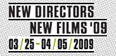 New Directors/New Films 2009