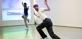 Yvonne Rainer. <i>Trio A.</i> 1965. Performed by Jimmy Robert and Ian White at The Museum of Modern Art, 2009. &copy; 2009 Yi-Chun Wu/The Museum of Modern Art