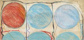 Atsuko Tanaka. Untitled. 1956. Watercolor and felt-tip pen on paper, 42 7/8 x 30 3/8" (108.9 x 77.2 cm). The Museum of Modern Art, New York. Purchased with funds provided by the Edward John Noble Foundation, Frances Keech Fund, and Committee on Drawings Funds. © 2010 Ryoji Ito