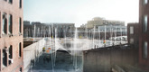 Rendering of <i>Pole Dance</i> at MoMA PS1, courtesy of Solid Objectives – Idenburg Liu