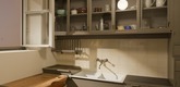 Margarete Sch&uuml;tte-Lihotzky (Austrian, 1897&ndash;2000). Frankfurt Kitchen from the Ginnheim- H&ouml;henblick Housing Estate, Frankfurt-am-Main, Germany, 1926&ndash;27. Installation view of Counter Space: Design and the Modern Kitchen. The Museum of Modern Art, New York, September 15, 2010&ndash;May 2, 2011. 8'9" x 12'10" x 6'10" (266.7 x 391.2 x 208.3 cm). The Museum of Modern Art, New York. Gift of Joan R. Brewster in memory of her husband George W. W. Brewster, by exchange and the Architecture & Design Purchase Fund, 2009. Photograph by Jonathan Muzikar
