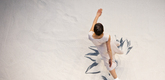 Anne Teresa De Keersmaeker. <i>Violin Phase from Fase: Four Movements to the Music of Steve Reich</i>. 1982. Concept, direction: De Mey. Choreography, performance: De Keersmaeker. Music: Steve Reich. Violin: George Alexander van Dam. Performed at The Museum of Modern Art, 2011. &copy; 2011 Yi-Chun Wu/ The Museum of Modern Art