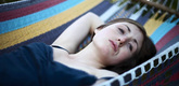 <i>Green</i>. 2011. USA. Directed by Sophia Takal. Pictured: Kate Lyn Sheil. Image courtesy of Sophia Takal