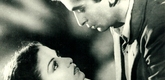 <i>Aag (Fire)</i>. 1948. India. Directed by Raj Kapoor. Pictured: Kamini Kaushal (left) and Raj Kapoor (right).  Image courtesy of Indian International Film Academy