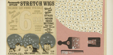 Ellen Gallagher. <i>Black Combs</i> from <i>DeLuxe</i> (detail). 2004&ndash;05. Photogravure, chine collé, oil, laser cutting, plasticine, and toy eyeballs, from a portfolio of 60 mixed media works, composition and sheet: 13 x 10" (33 x 25.4 cm). Publisher and printer: Two Palms Press, New York. Edition: 20. Acquired through the generosity of The Friends of Education of The Museum of Modern Art and The Speyer Family Foundation, Inc., with additional support from the General Print Fund. &copy; 2012 Ellen Gallagher and Two Palms Press
