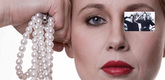Sanja Iveković. <i>The Right One. Pearls of Revolution</i>. 2010. Ten chromogenic color prints, each: 44 1/8 x 44 1/8" (112 x 112 cm). Collection the artist. © 2011 Sanja Iveković