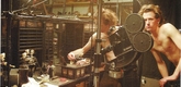 The Quay brothers in the studio. Photo courtesy of the Quay Brothers