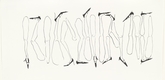 Anna Gaskell. <i>Anagram</i>. 2003. 12 x 21 1/2″ (30.5 x 54.6 cm). The Museum of Modern Art, New York. The Judith Rothschild Foundation Contemporary Drawings Collection Gift. © 2012 Anna Gaskell
