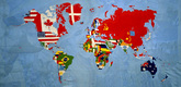 Alighiero Boetti (Italian, 1940-1994). Mappa (Map). 1971-72