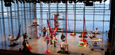 Liz Collins. Knitting Nation, Phase 8: Under Construction, ICA Boston, 2011. Photo: Arthi Sundaresh