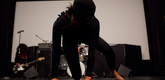 Kelly Nipper with Japanther. Tessa Pattern Takes a Picture. 2013. Photo by Paula Court, &copy; 2013 The Museum of Modern Art, New York