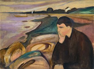 Edvard Munch. Melancholy. 1891