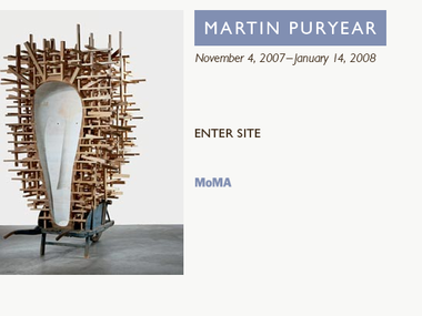 Interactives: Screenshot from <i>Martin Puryear</i>, 2007