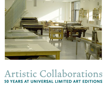 Interactives: Screenshot from <i>Artistic Collaborations 50 Years at Universal Limited Art Editions</i>, 2007