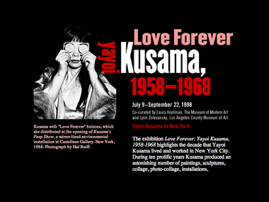 Interactives: <i>Love Forever: Yayoi Kusama, 1958&ndash;1968</i>, 1998